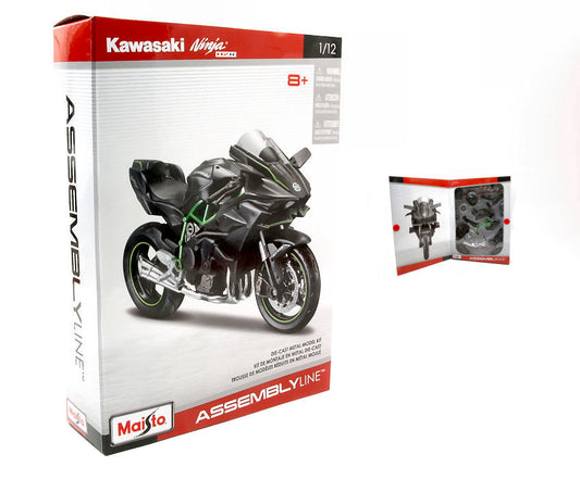 Maisto - KAWASAKI NINJA H2R BLACK KIT 1:12 - Cod. MI39198