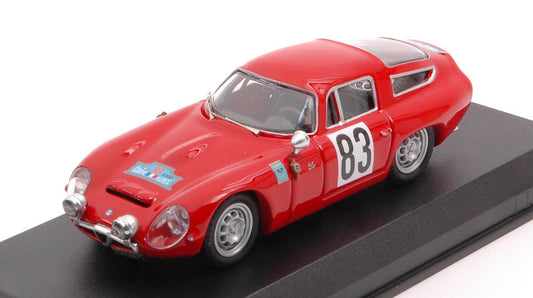 Best Model - ALFA ROMEO TZ1 N.83 WINNER COUPE DES ALPES 1964 ROLLAND-AUGIAS 1:43 - Cod. BT9808