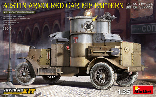 Miniart - AUSTIN ARMOUR.CAR 1918 PATTERN IRELAND 1919-21 INTERIOR KIT 1:35 - Cod. MIN39016