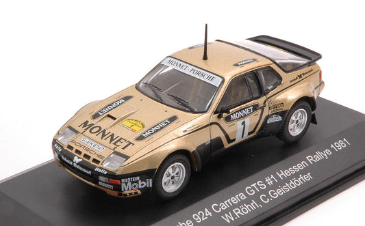 Cmr Classic Model Replicars - PORSCHE 924 CARRERA GTS N.1 HESSEN RALLY 1981 W.ROHRL-C.GEISTDORFER 1:43 - Cod. WRC015