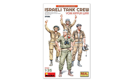 Miniart - ISRAELI TANK CREW YOM KIPPUR WAR KIT 1:35 - Cod. MIN37086