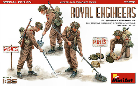 Miniart - ROYAL ENGINEERS SPECIAL EDITION KIT 1:35 - Cod. MIN35292