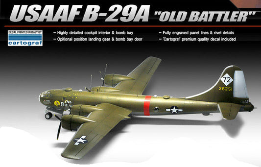 Academy - USAAF B-29 OLD BLATTER KIT 1:72 - Cod. ACD12517