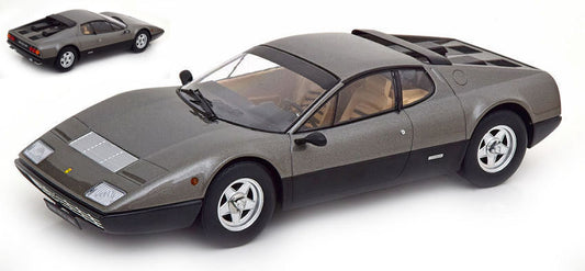 Kk Scale - FERRARI 365 GT4 BB 1973 GUN METAL 1:18 - Cod. KKDC180562