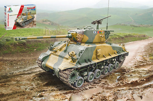 Italeri - SHERMAN M4A3E8 KOREAN WAR KIT 1:35 - Cod. IT6586