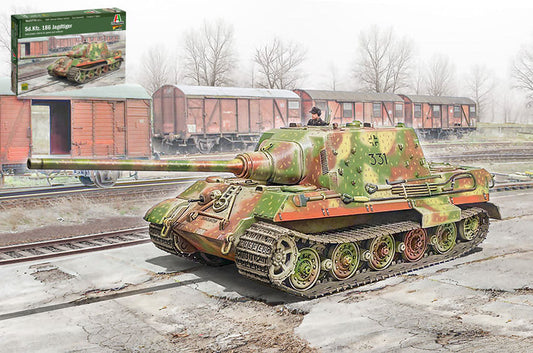 Italeri - SD.KFZ.186 JAGDTIGER KIT 1:56 - Cod. IT15770