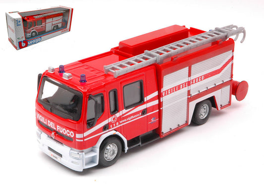 Burago - RENAULT PREMIUM 115 VIGILI DEL FUOCO 1:50 - Cod. BU32002B