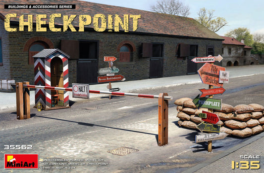 Miniart - CHECKPOINT KIT 1:35 - Cod. MIN35562