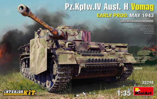 Miniart - PZ.KPFW.IV AUSF.H VOMAG EARLY PRODUCTION KIT 1:35 - Cod. MIN35298