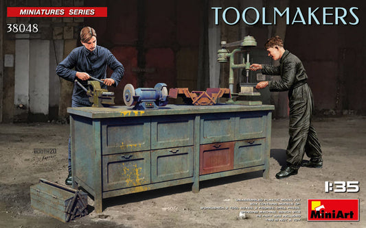 Miniart - TOOLMAKERS KIT 1:35 - Cod. MIN38048