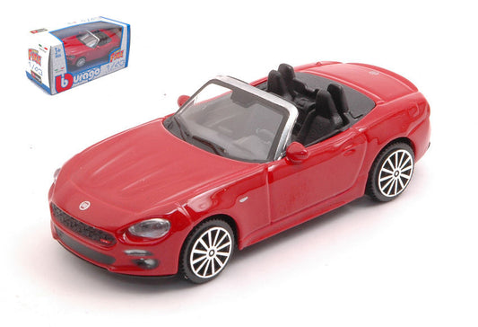 Burago - FIAT 124 SPIDER RED 1:43 - Cod. BU30424R