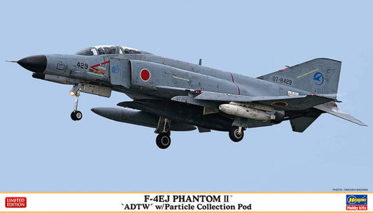 Hasegawa - F-4EJ PHANTTOM II ADTW W/PARTICLE COLLECTION POD KIT 1:72 - Cod. HA02369