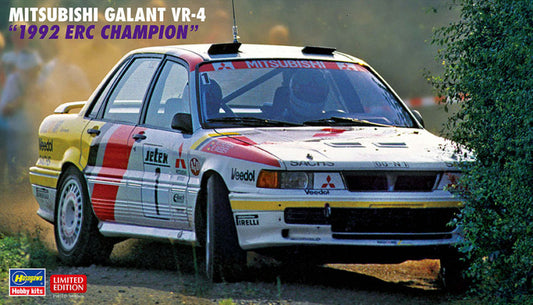 Hasegawa - MITSUBISHI GALANT VR-4 1992 ERC CHAMPION KIT 1:24 - Cod. HA20518