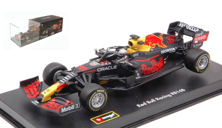 Burago - RED BULL RB16B MAX VERSTAPPEN 2021 N.33 SIGNATURE 1:43 - Cod. BU38056V