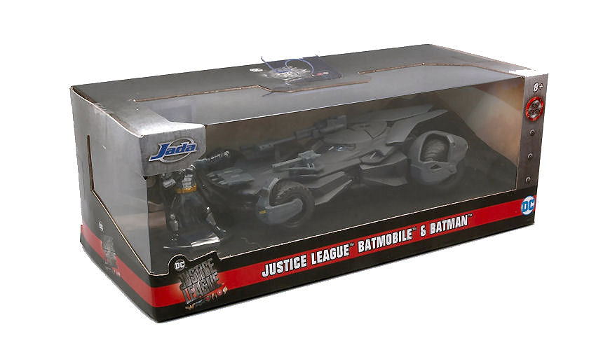 Jada Toys - BATMOBILE JUSTICE LEAGUE W/BATMAN FIGURE 1:32 - Cod. JADA31706