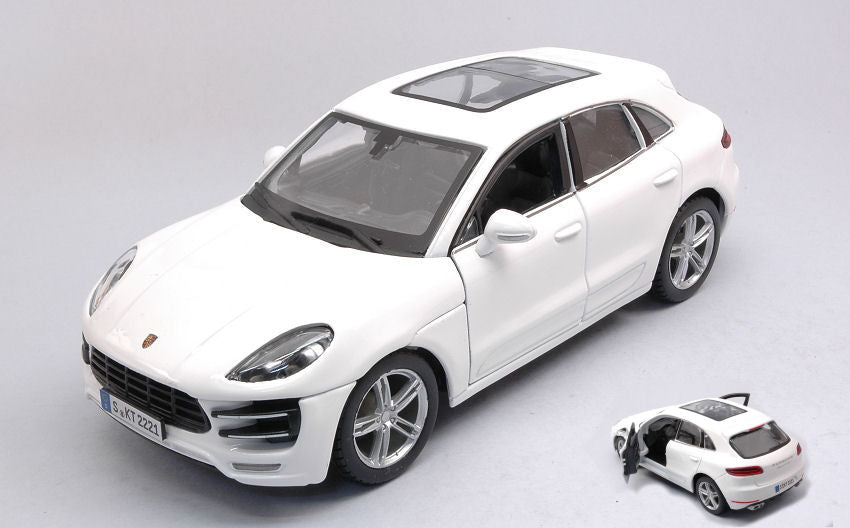 Burago - PORSCHE MACAN 2015 WHITE 1:24 - Cod. BU21077W