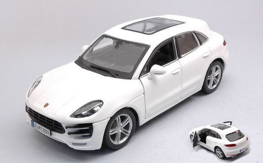 Burago - PORSCHE MACAN 2015 WHITE 1:24 - Cod. BU21077W