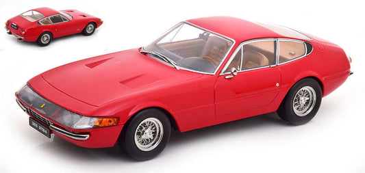 Kk Scale - FERRARI 365 GTB DAYTONA COUPE' 1a SERIE 1969 RED 1:18 - Cod. KKDC180581