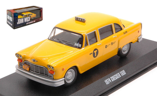 Greenlight - CHECKER 1974 N.Y.C.TAXI "JOHN WICK CHAPTER 3 PARABELLUM 2019" 1:43 - Cod. GREEN86607
