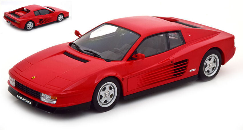 Kk Scale - FERRARI TESTAROSSA 1986 RED 1:18 - Cod. KKDC180511