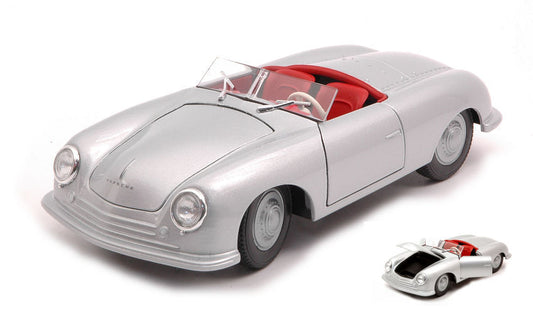 Welly - PORSCHE 356 NR.1 SILVER 1:24 - Cod. WE24090S
