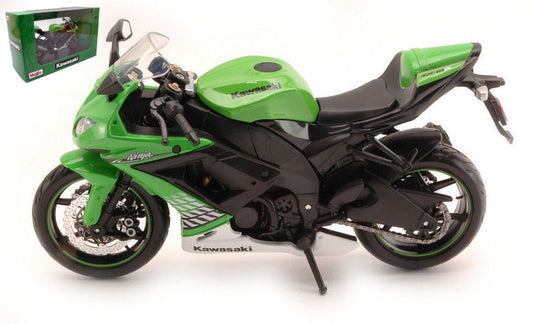 Maisto - KAWASAKI NINJA ZX-10R GREEN 1:12 - Cod. MI32709