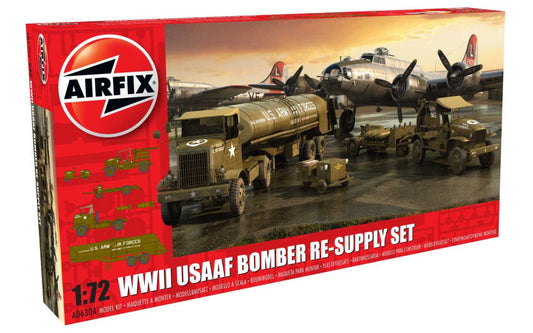 Airfix - WWII USAAF BOMBER RE-SUPPLY SET KIT 1:72 - Cod. A06304
