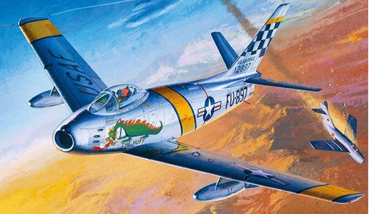 Academy - USAF F-86F KOREAN WAR KIT 1:72 - Cod. ACD12546