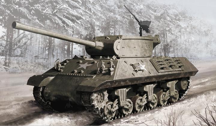 Academy - M36B2 US ARMY BATTLE OF THE BULGE KIT 1:35 - Cod. ACD13501