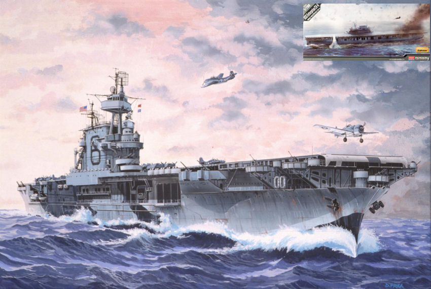 Academy - USS ENTERPRISE CV-6 KIT 1:700 - Cod. ACD14224