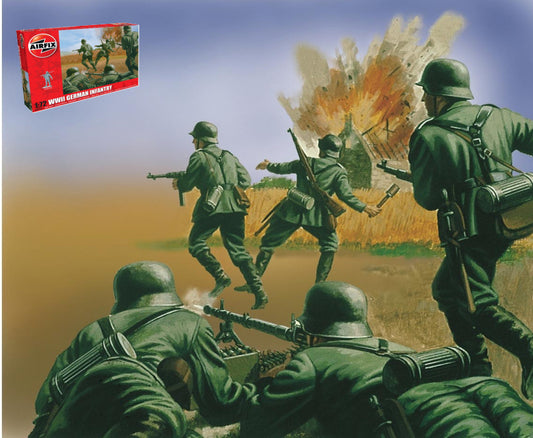 Airfix - WWII GERMAN INFANTRY KIT 1:72 - Cod. A00705V