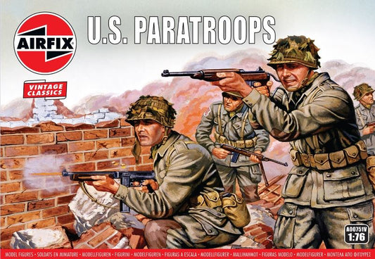 Airfix - WWII US PARATROOPS KIT 1:76 - Cod. A00751V