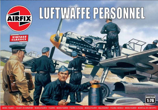 Airfix - LUFTWAFFE PERSONNEL KIT 1:76 - Cod. A00755V