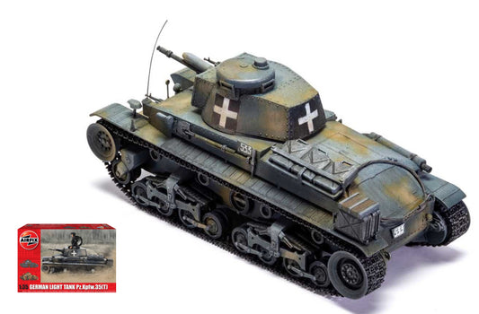 Airfix - GERMAN LIGHT TANK Pz.Kpfw.35 (t) KIT 1:35 - Cod. A1362