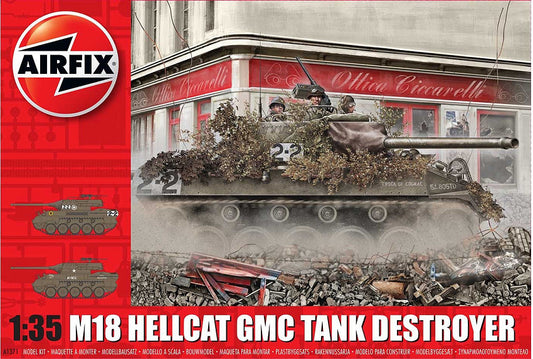 Airfix - M-18 HELLCAT KIT 1:35 - Cod. A1371