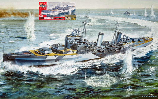 Airfix - HMS BELFAST KIT 1:600 - Cod. A50069