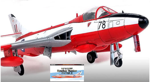 Academy - HAWKER HUNTER F.6/FGA.9 KIT 1:48 - Cod. ACD12312