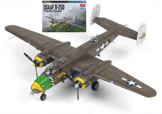 Academy - USAAF B-25D PACIFIC THEATRE KIT 1:48 - Cod. ACD12328