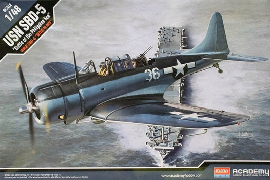 Academy - USN SBD-5 BATTLE OF PHILIPPINE SEA KIT 1:48 - Cod. ACD12329