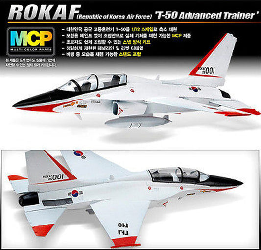 Academy - AEREO ROKAF T-50 ADVANCED TRAINER KIT 1:72 - Cod. ACD12519