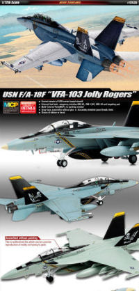 Academy - F/A-18F USN "VF-103 JOLLY ROGERS" KIT 1:72 - Cod. ACD12535