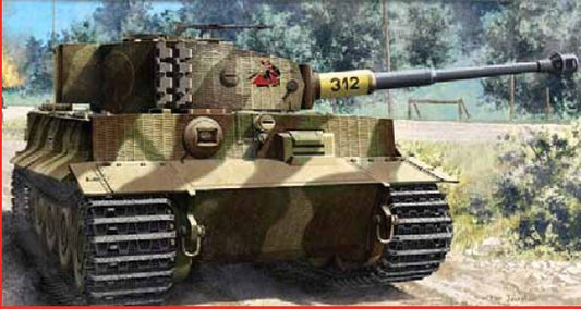 Academy - TIGER I LATE VERSION (INCLUDE FOTOINCISIONI) KIT 1:35 - Cod. ACD13314