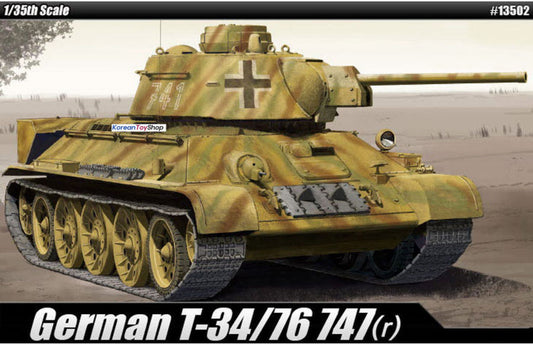 Academy - T-34 747 (R) GERMAN VERSION KIT 1:35 - Cod. ACD13502