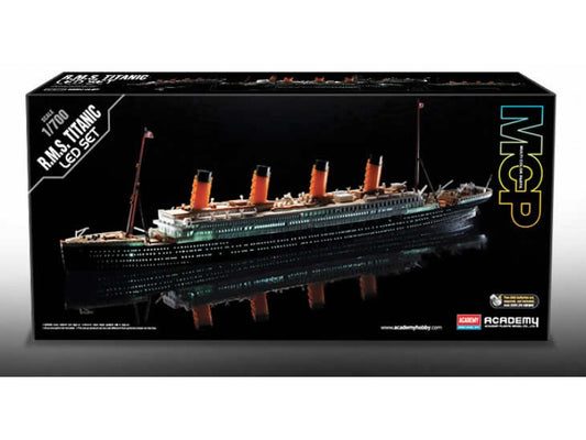 Academy - RSM TITANIC + LED SET STATIC MODEL KIT 1:700 - Cod. ACD14220