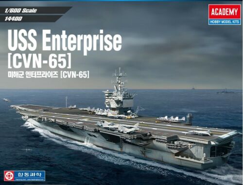 Academy - USS ENTERPRISE CVN-65 KIT 1:600 - Cod. ACD14400