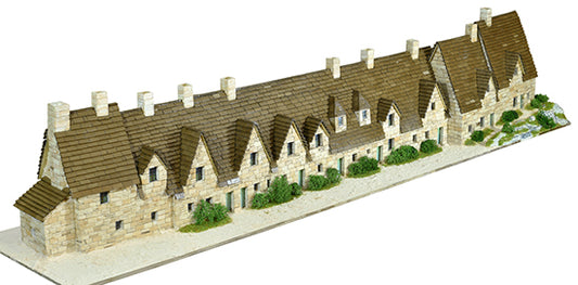 Aedes Ars - BIBURY ARLINGTON ROW INGLATERRA SEC.XIV PCS 5550 SCALA 1:87 - Cod. ADS1601