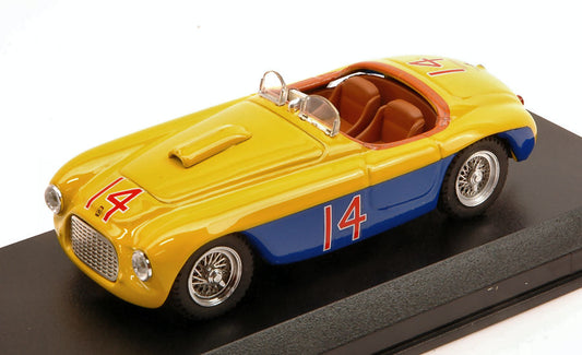 Art Model - FERRARI 166 MM SPYDER N.14 WINNER MAR DEL PLATA 1950 C.MENDITEGUIY 1:43 - Cod. AM0305