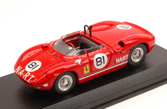 Art Model - FERRARI 275 P N.81 2nd 500 KM BRIDGEHAMPTON 1964 P.RODRIGUEZ 1:43 - Cod. AM0334