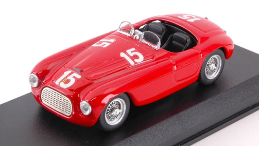 Art Model - FERRARI 166 MM N.15 WINNER LUXEMBURG GP FINDEL 1949 LUIGI VILLORESI 1:43 - Cod. AM0400