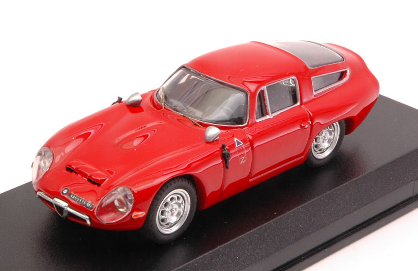 Best Model - ALFA ROMEO TZ1 1963 PROVA RED 1:43 - Cod. BT9059